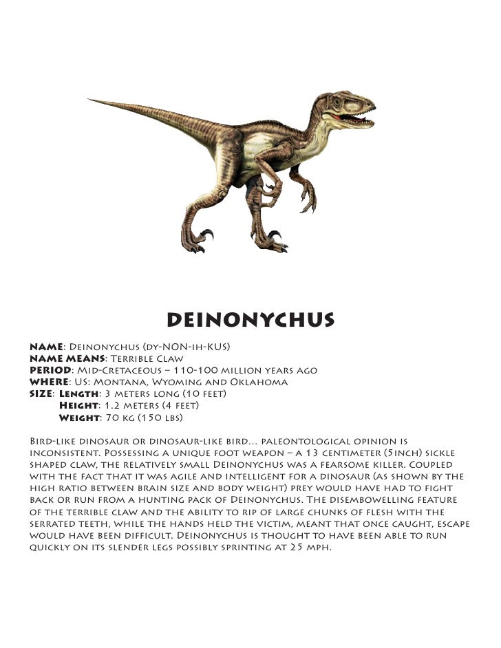 Dinosaurs Unearthed Bios