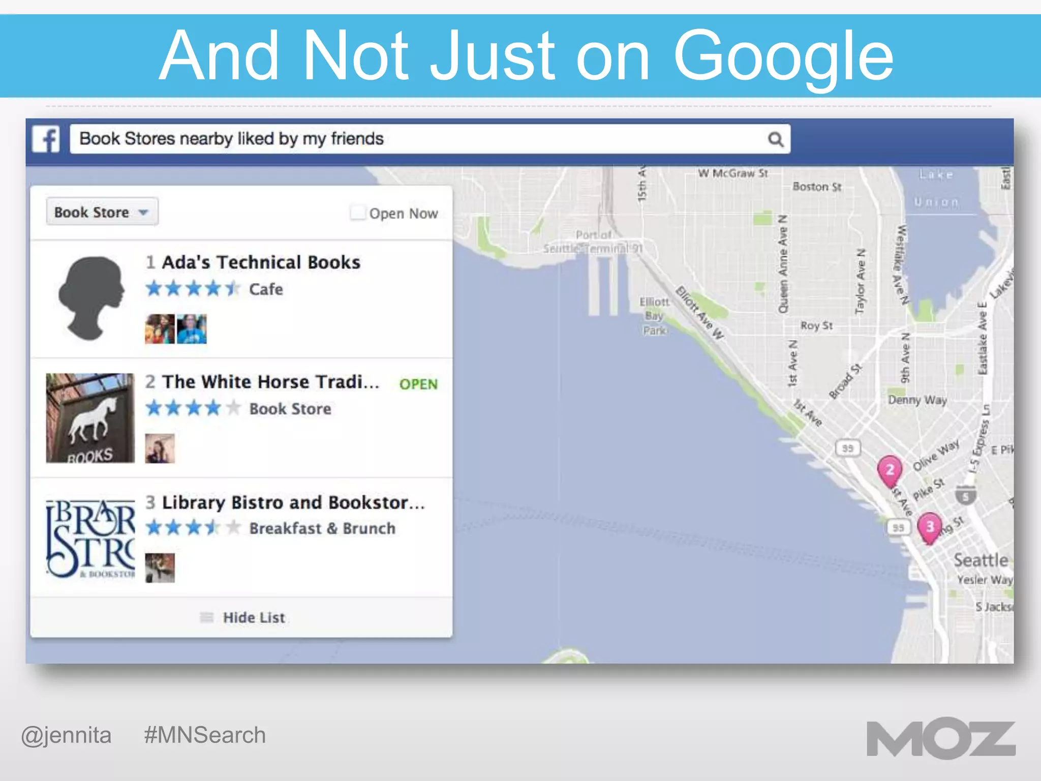 And Not Just on Google

@jennita

#MNSearch

 