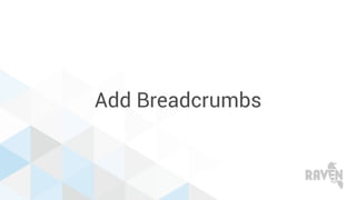 Add Breadcrumbs
 
