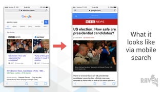 What it
looks like
via mobile
search
 