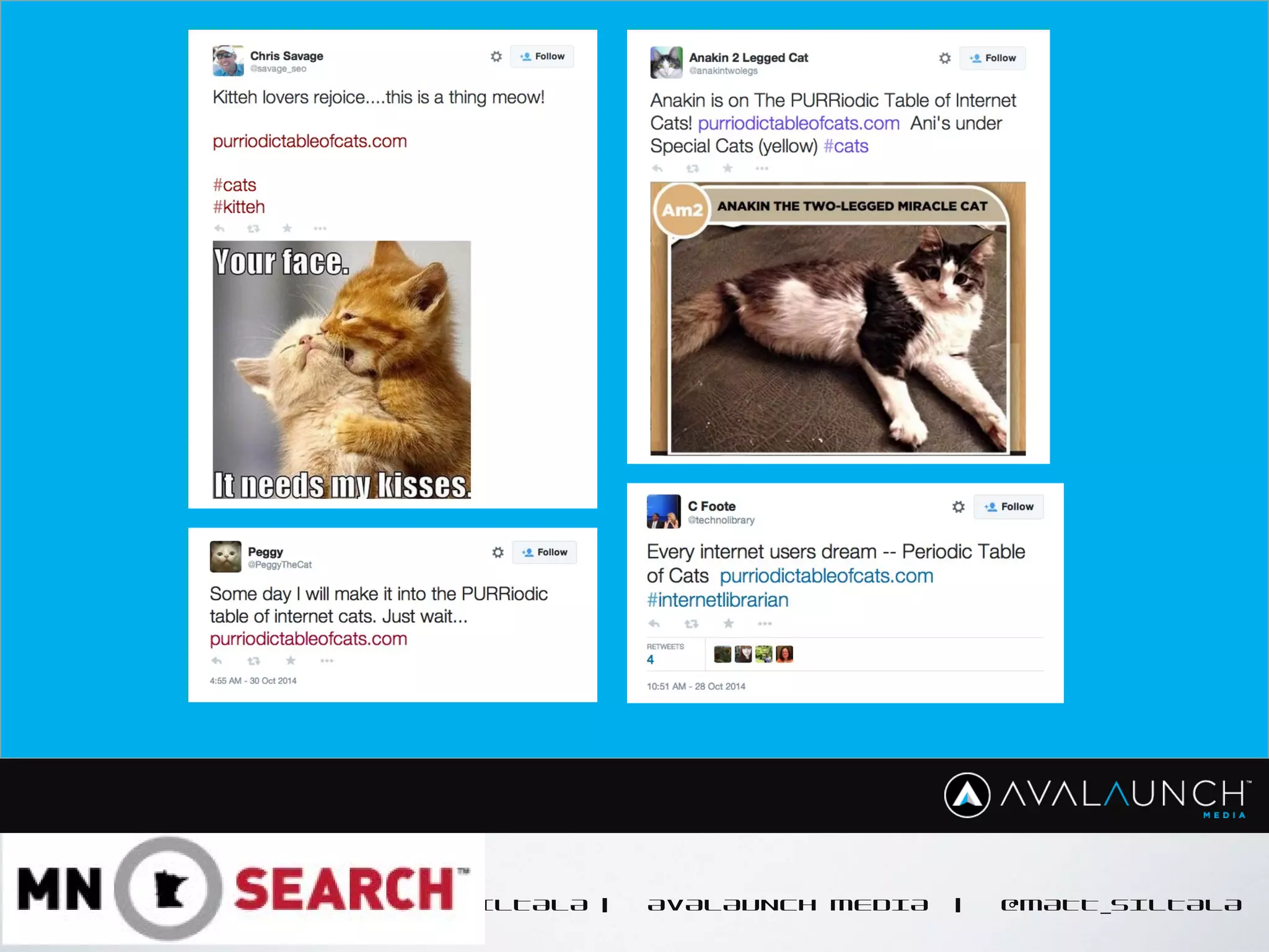 CONTENT GOES HERE
MATT SILTALA | AVALAUNCH MEDIA | @MATT_SILTALA
 