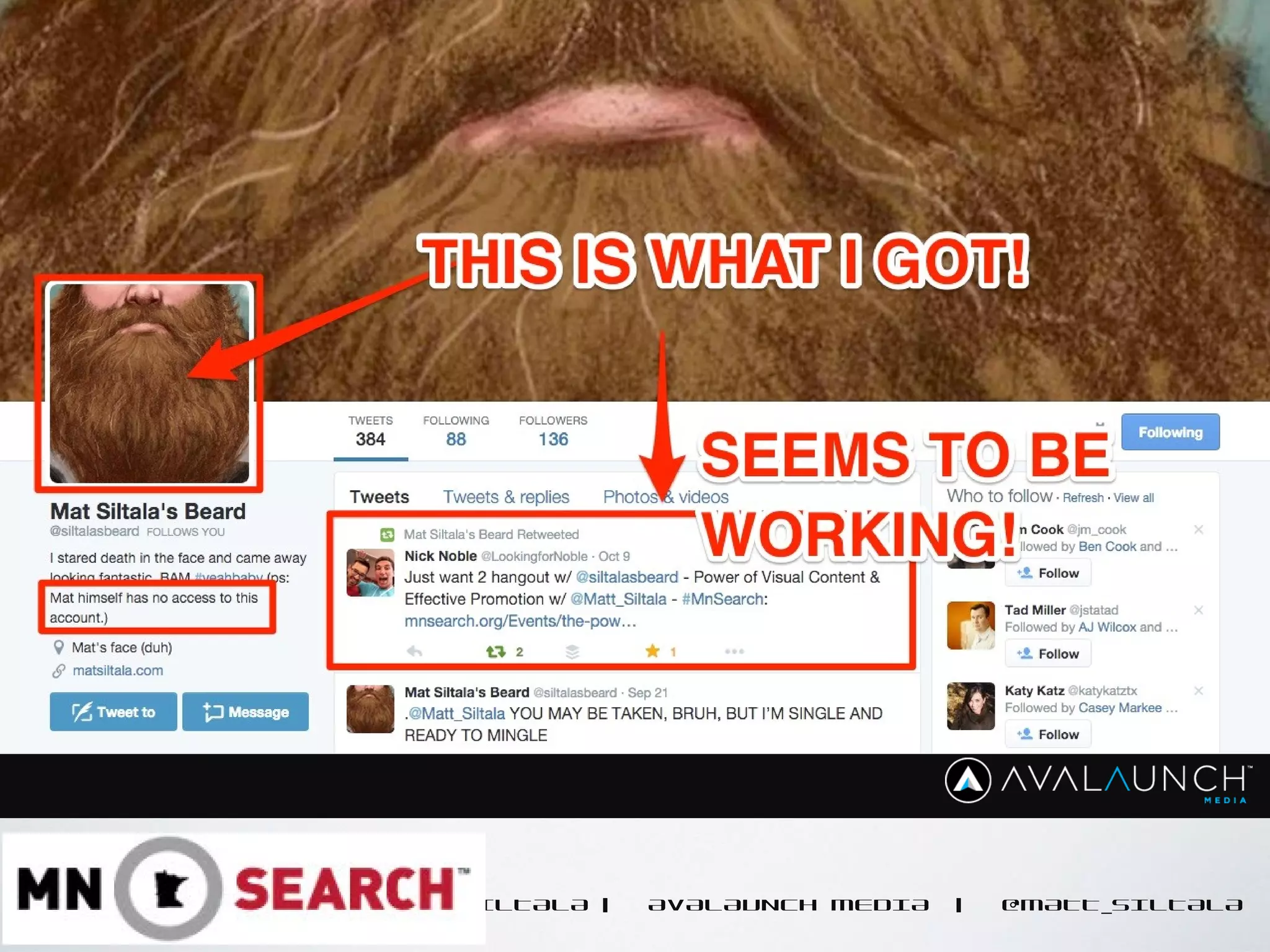 MATT SILTALA | AVALAUNCH MEDIA | @MATT_SILTALA
 