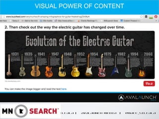 MATT SILTALA | AVALAUNCH MEDIA | @MATT_SILTALA
VISUAL POWER OF CONTENT
 