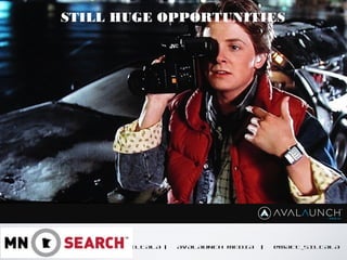 MATT SILTALA | AVALAUNCH MEDIA | @MATT_SILTALA
STILL HUGE OPPORTUNITIES
 