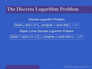 From the MOV attack to pairing-friendly curves | PDF
