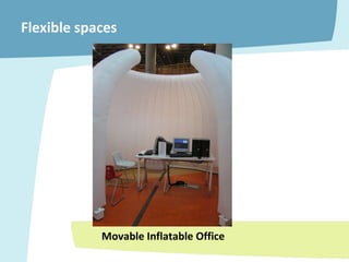 Flexible spaces Movable Inflatable Office 
