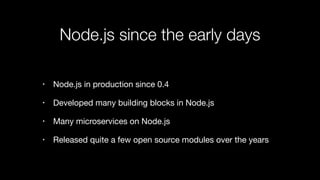 Scalable Cloud Solutions with Node.js
