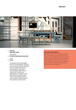 Interior architecture basics- retail design | PDF