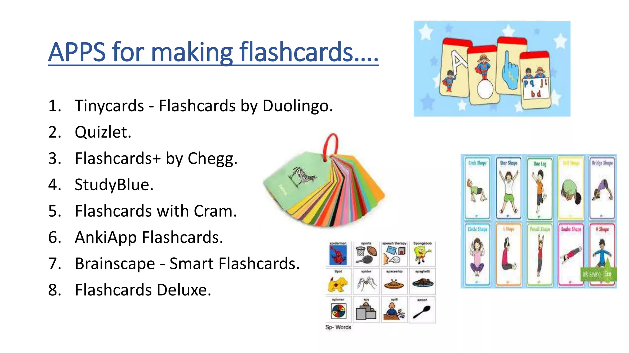 FLASHCARDS | PPTX