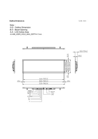 Outline Dimensions Unit: mm
 