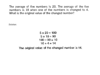 Maths Olympiad - average-problems