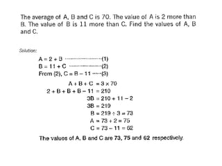 Maths Olympiad - average-problems