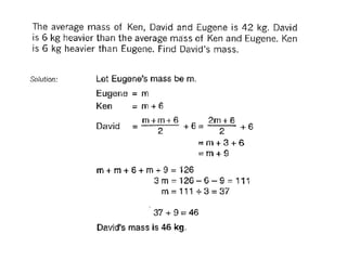 Maths Olympiad - average-problems