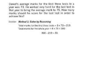 Maths Olympiad - average-problems