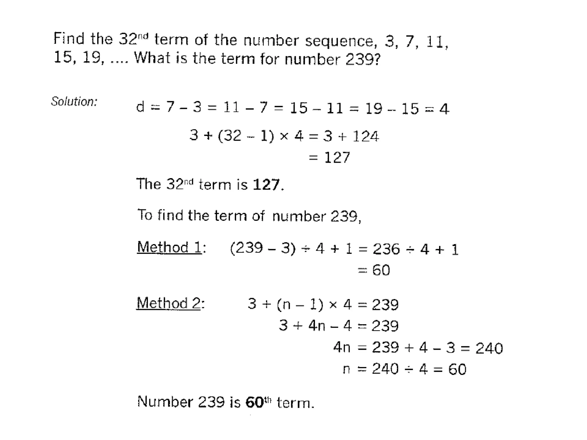 Mo sequence-with-common-difference