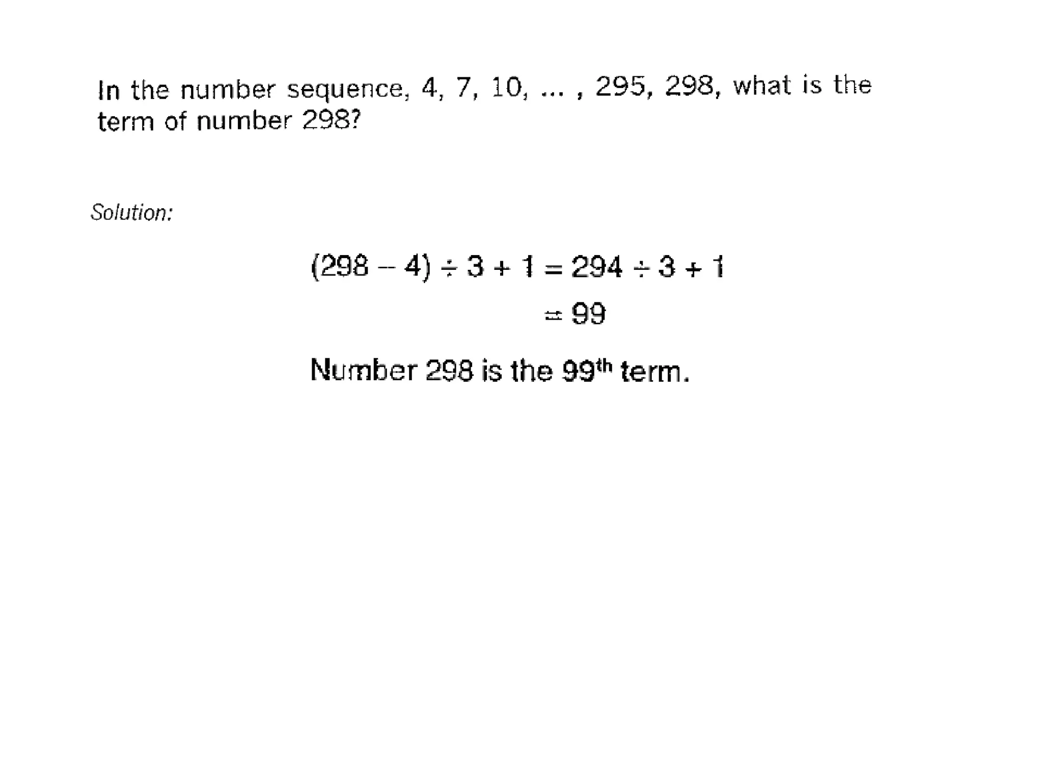 Mo sequence-with-common-difference