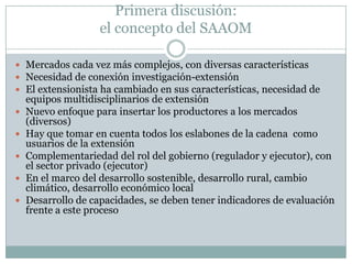 Conclusiones taller Moaas 