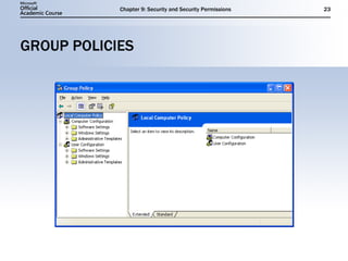 GROUP POLICIES 