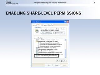 ENABLING SHARE-LEVEL PERMISSIONS 