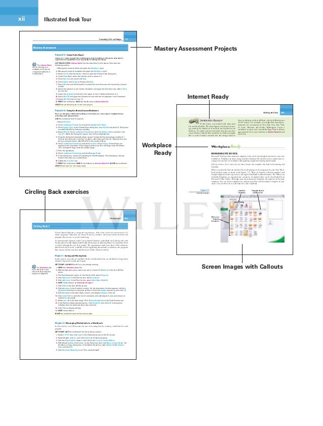 microsoft office academic course ms excel 2013 bookrenter
