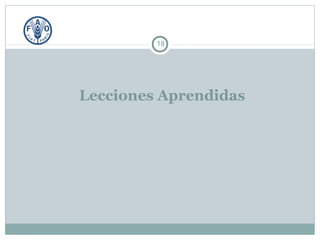 Servicios de Asesoramiento Agrícolas Orientados al Mercado :TENDENCIAS, DESAFÍOS Y LECCIONES APRENDIDAS