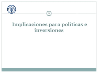 Servicios de Asesoramiento Agrícolas Orientados al Mercado :TENDENCIAS, DESAFÍOS Y LECCIONES APRENDIDAS
