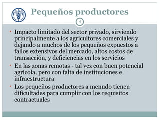Servicios de Asesoramiento Agrícolas Orientados al Mercado :TENDENCIAS, DESAFÍOS Y LECCIONES APRENDIDAS