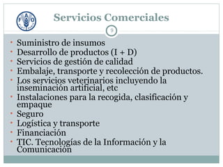 Servicios de Asesoramiento Agrícolas Orientados al Mercado :TENDENCIAS, DESAFÍOS Y LECCIONES APRENDIDAS