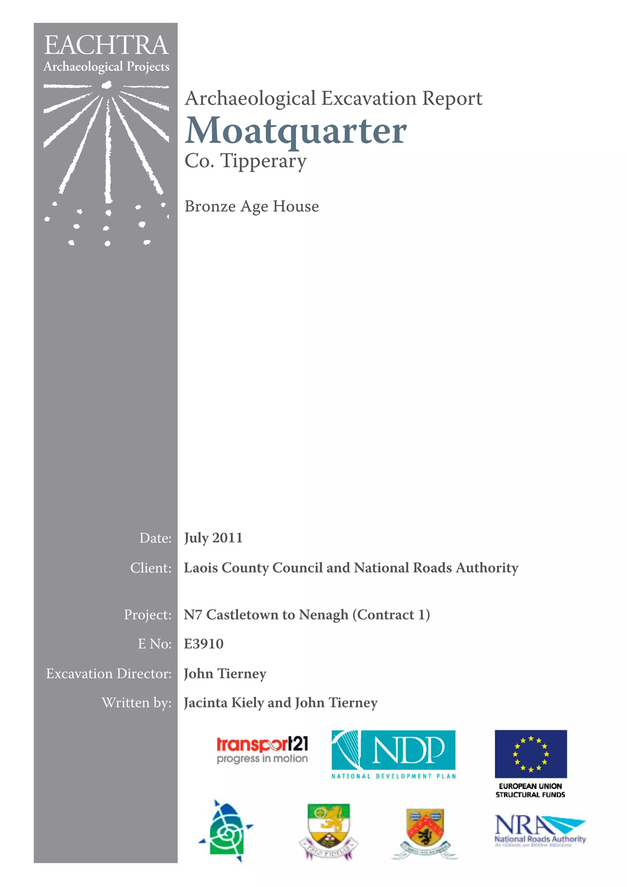 Archaeological Report - Moatquarter, Co. Tipperary (Ireland) | PDF