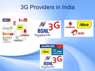 3G Providers in India
 