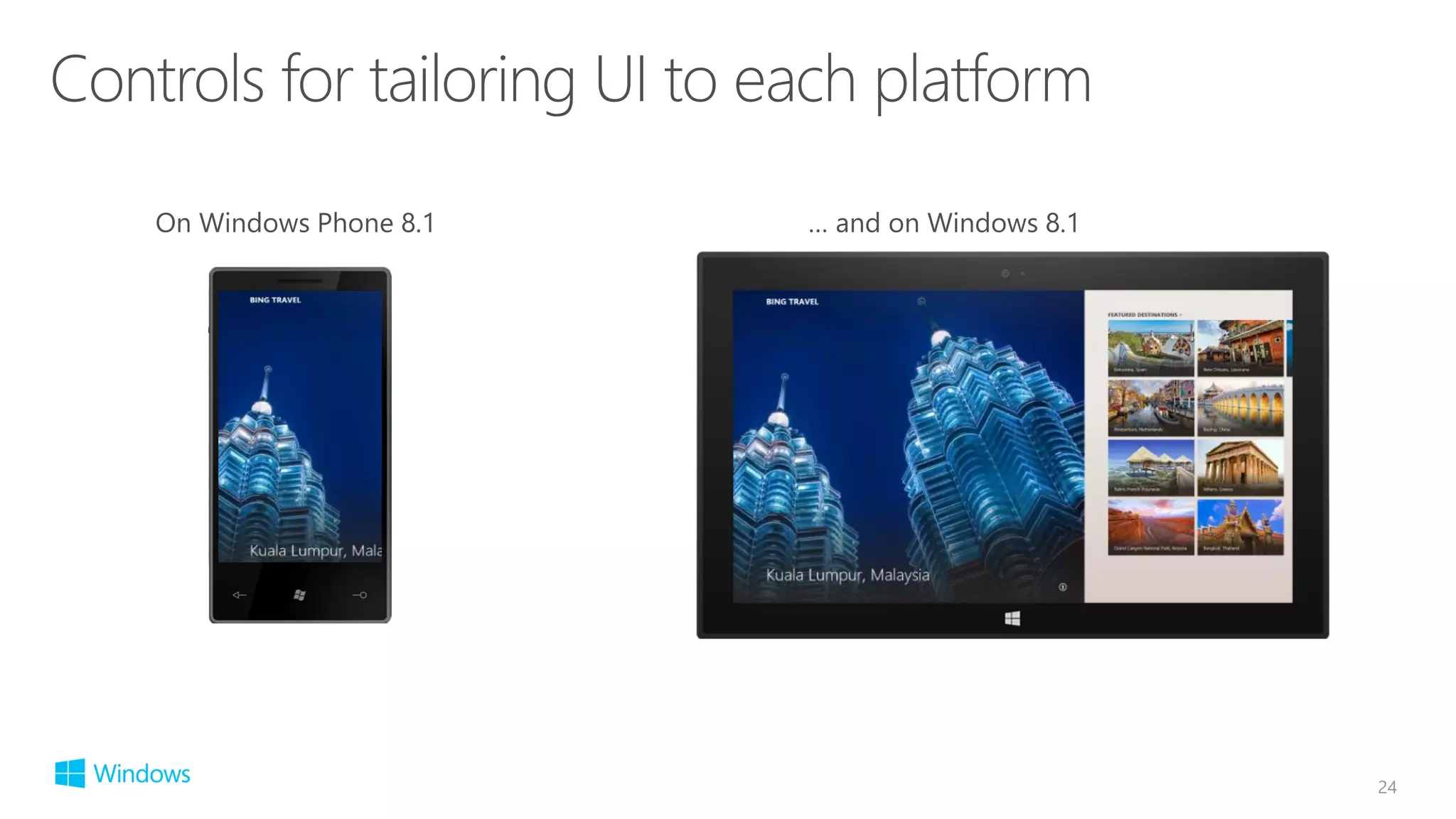 24
On Windows Phone 8.1 … and on Windows 8.1
 