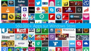 560,000+ Apps sur Windows Store
 