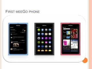 FIRST MEEGO PHONE
 