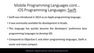 MobApp - Mobile Programming Languages.pdf