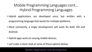 MobApp - Mobile Programming Languages.pdf