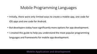 MobApp - Mobile Programming Languages.pdf