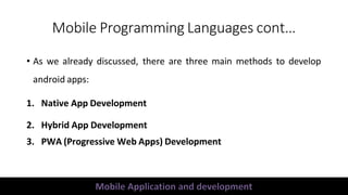 MobApp - Mobile Programming Languages.pdf