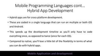 MobApp - Mobile Programming Languages.pdf