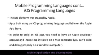 MobApp - Mobile Programming Languages.pdf