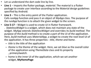 Mobile Application Development class 002 | PPTX