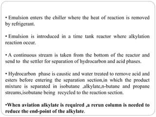 CATALYTIC ALKYLATION | PPTX
