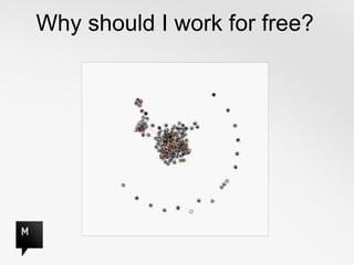 Why should I work for free?
 