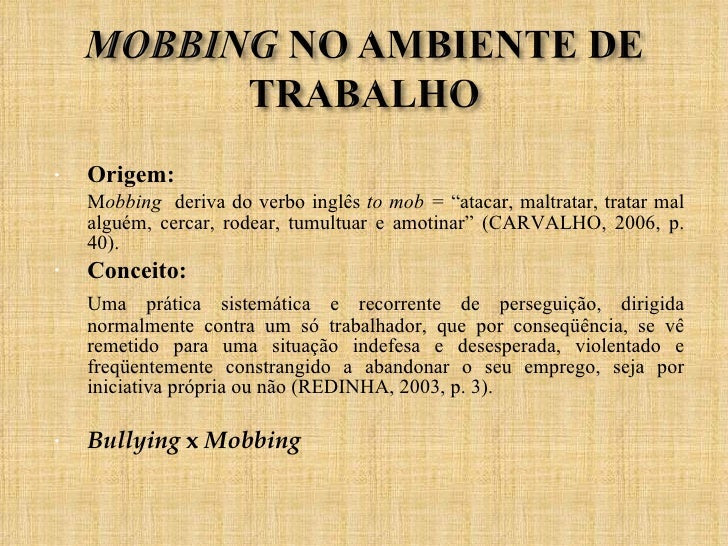 Mobbing Slides