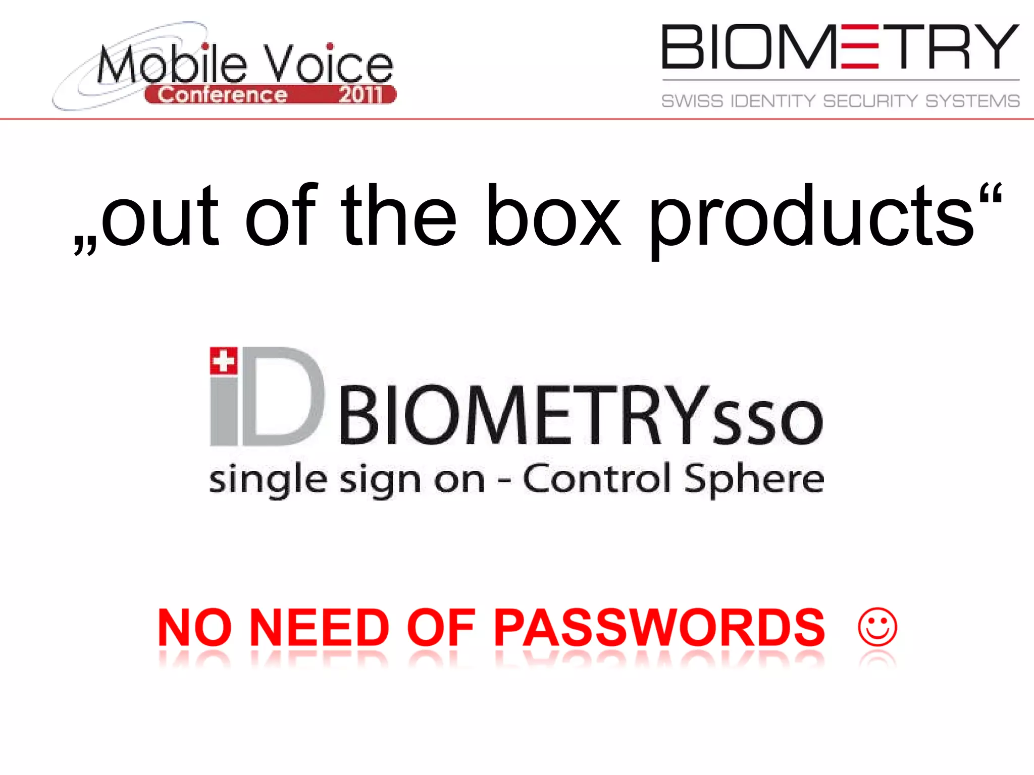 „ out of the box products“ 