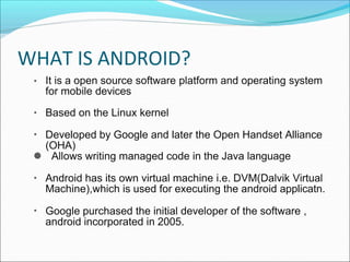 Mobile Application Development powerpoint | PPTX