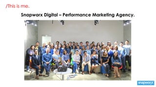 /This is me.
Snapworx Digital – Performance Marketing Agency.
 