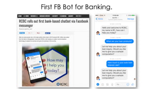 First FB Bot for Banking.
 