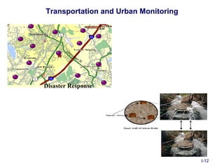 Transportation and Urban Monitoring




Disaster Response




                                      I-12
 