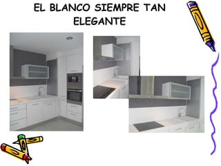 EL BLANCO SIEMPRE TAN ELEGANTE 