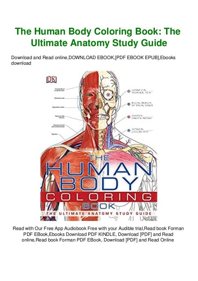 Download Mobiepub The Human Body Coloring Book The Ultimate Anatomy Study Gu